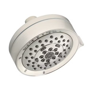lot 8591 image: Danze Parma Five Function Showerhead, 1.75 GPM, 4 12-Inch, Brushed Nickel