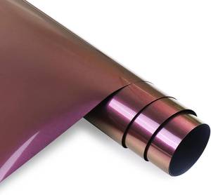 lot 8602 image: Chameleon HTV Heat Transfer Vinyl Purple to Brown Gradient 12x6ft