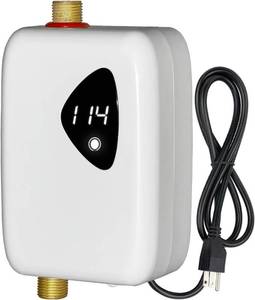 lot 8609 image: ECOTINYMACH 3000W 110V Tankless Water Heater  Compact, Single-Sink, FC