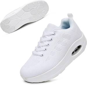 lot 8756 image: Git-up Womens Arch Support Walking Shoes, Wide-Toe Plantar Fasciitis EU 37