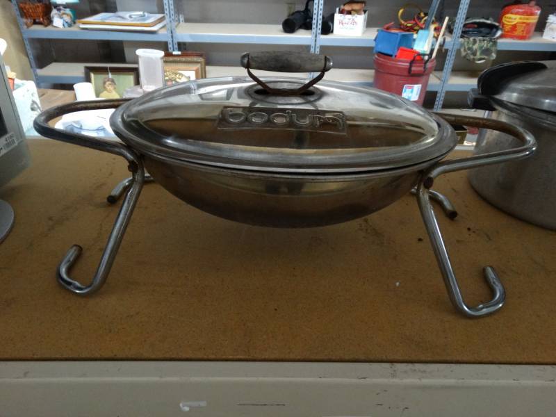 lot 4159 image: Bodum smoker.