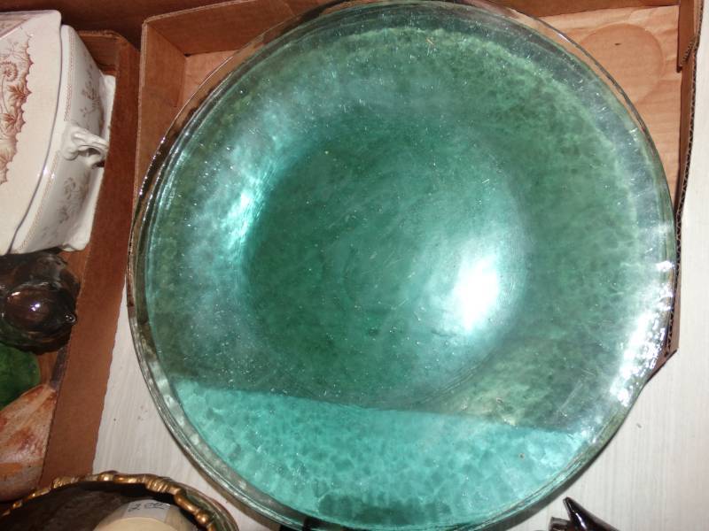 lot 4223 image: 4 Glass platters.