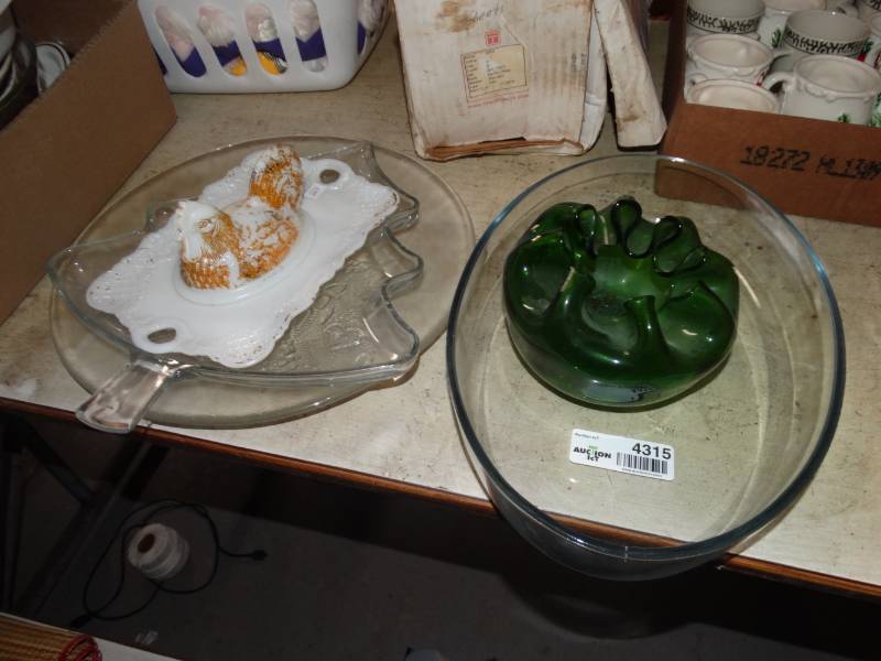 lot 4315 image: Lot of glassware.