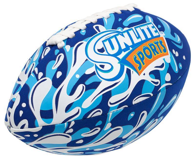 lot 2448 image: Sunlite Sports Waterproof Football, Outdoor Play, For Pool Beach Lake Park Water Toy, For Kids Children Teens Adults, Family Fun