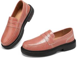 lot 11849 image: BEAUSEEN Womens Penny Loafers - Slip-On, Lightweight Driving Moccasins size 7.5