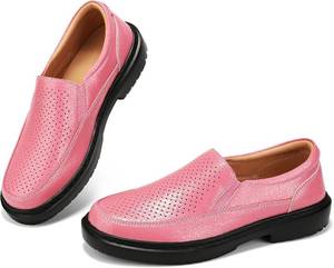 lot 11851 image: BEAUSEEN Womens Comfort Slip-On Loafers, Breathable Driving Mocs size 10