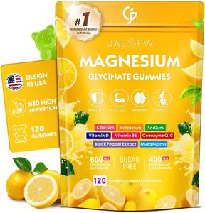 lot 11917 image: Magnesium Glycinate Gummies 1000mg - CoQ10, D3 & B6,