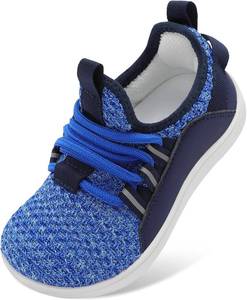 lot 11945 image: FEETCITY Toddler Shoes Wide Zero Drop Minimalist Barefoot Slip-On Sneakers size EU 32