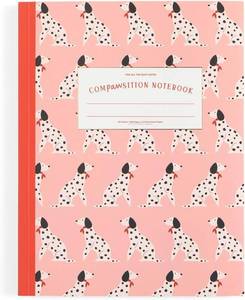 lot 11951 image: Pippi Post Pink Composition Notebook, Wide Ruled, 160 Pages
