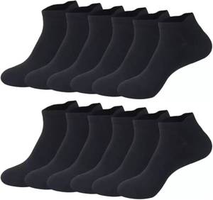 lot 11952 image: Womens Low-Cut Socks 6-Pack - 89% Cotton Blend - Comfort &amp Odor Defense size 5-7.5