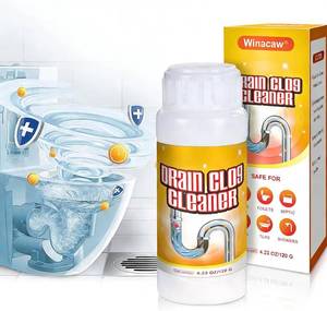 lot 11965 image: 4-Pack Multi-Purpose Drain Cleaner - Safe Formula for Kitchen Sink & Pipes
