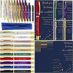 lot 11973 image: Employee Appreciation Inspirational Ballpoint Pens with Positive Cards