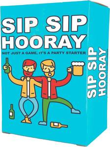 lot 11983 image: Sip Sip Hooray Drinking Card Game   Fun Party Game for Adults & Friends