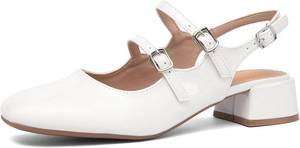 lot 12054 image: NEWBELLA Womens Mary Jane Slingbacks Block Heels Pumps Square Toe size 7