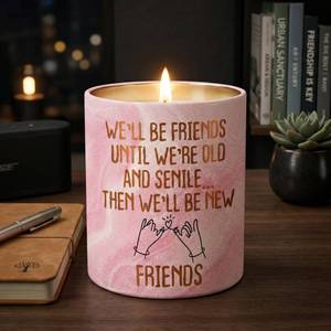 lot 12062 image: Vanilla Lavender Pink Candles 10 oz   Best Friend Gifts for Women BFF