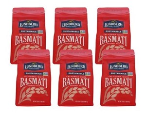 lot 12183 image: Lundberg California White Basmati Rice - Case of 62 lb