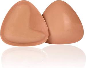 lot 12343 image: Lolaura Double-Sided Sticky Bra, Push-Up Inserts, Invisible Adhesive 2-pack