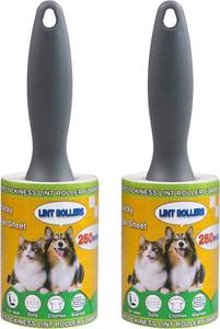 lot 12440 image: Lint Roller Pet Hair - 500 Sheets, Extra Sticky, for Fur on Clothes