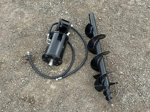 lot 189 image: UNUSED - SDLanch Mini Excavator 20cm (8) Auger Drill