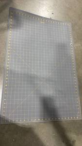 lot 1143 image: Fiskars 24 x 36 Inch Cutting Mat Self-Healing