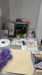 lot 1148 image: Quilting & Sewing Craft Bundle, Patterns, Fabric Supplies and more