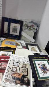 lot 1166 image: Cross stitch kits