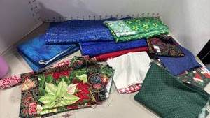 lot 1175 image: Fabric, and fat quarter