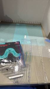lot 1187 image: Quilting templates and more