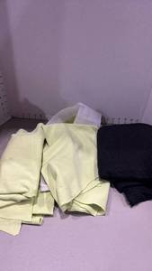 lot 1191 image: Fabric and started project
