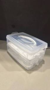lot 1335 image: Snapware 2 tier Deviled egg carrier