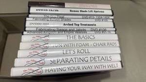 lot 1358 image: The Pillow Lady Instructional DVD Lot of 10 Sewing & Window Treatment Titles