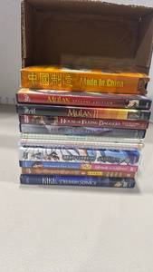 lot 1369 image: DVD Mulan, House of Flying Daggers, Kikis Delivery Service