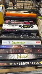 lot 1385 image: Book Titles including, The Hunger Games, Vampire Diaries and more