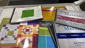 lot 1401 image: Sue Heinz Basket Embroidery Project Books Designs