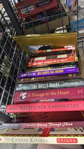 lot 1410 image: Books Mixed Titles Including The Dress Diary, Potsticker Chronicles, Chinese Kitchen