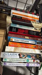 lot 1414 image: Books including Bucket List, Daughter of the River and more