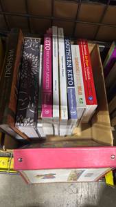 lot 1417 image: Keto and other cookbooks