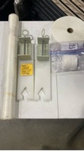 lot 2005 image: Fabric roll mount, wall liner and drapery header tape