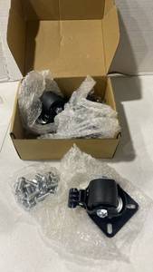 lot 2035 image: Heavy duty black casters