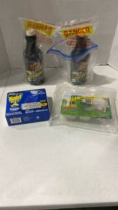 lot 2043 image: Drain openers, Raid fogger and ant spikes