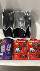 lot 2044 image: Park Zone sensors NIB and trunk organizer with 2 spot lights
