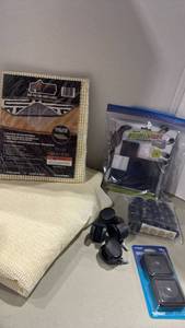 lot 2070 image: Furniture Moving Hardware Lot Rug Pad, Gorilla Pads, Casters, Felt Pads