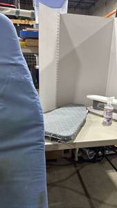 lot 2163 image: Table top ironing board, regular size ironing board and more