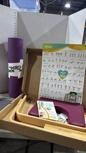 lot 2168 image: Feetup The Original Asanas Poster Yoga Kit with Practitioners Manual