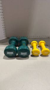 lot 2170 image: Power systems weights 3 and 12 pounds
