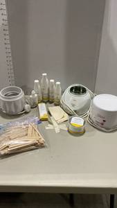 lot 2220 image: Waxing equipment and supplies