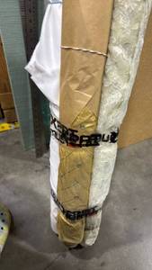 lot 2350 image: Rolls of fabric