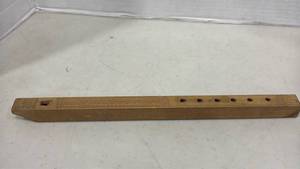 lot 1025 image: Balkin Wooden Flute 12.5 inches long