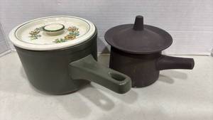 lot 1061 image: Bohem Chemie  Cookware and Dansk Pot with lid