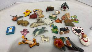 lot 1168 image: Refrigerator Magnets